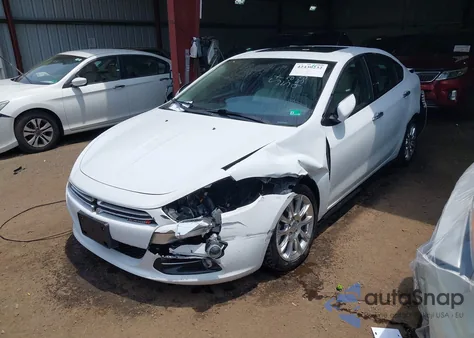 2015 Dodge Dart Limited from USA, damaged, VIN 1C3CDFCB0FD278601
